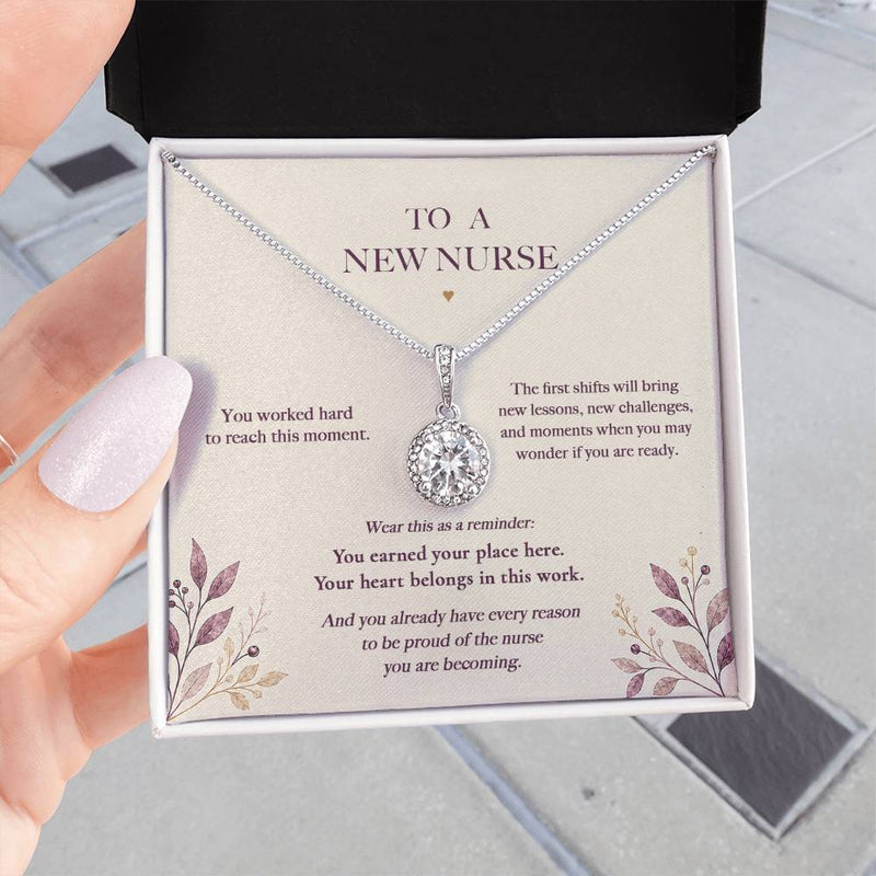 For the Nurse You Are Becoming — New Nurse Necklace