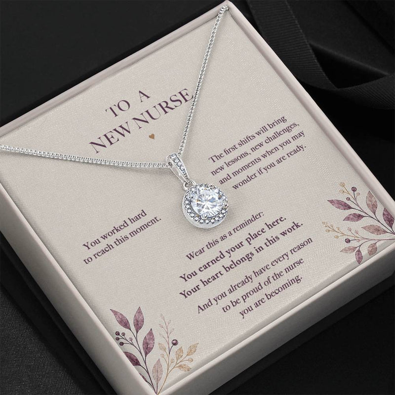For the Nurse You Are Becoming — New Nurse Necklace