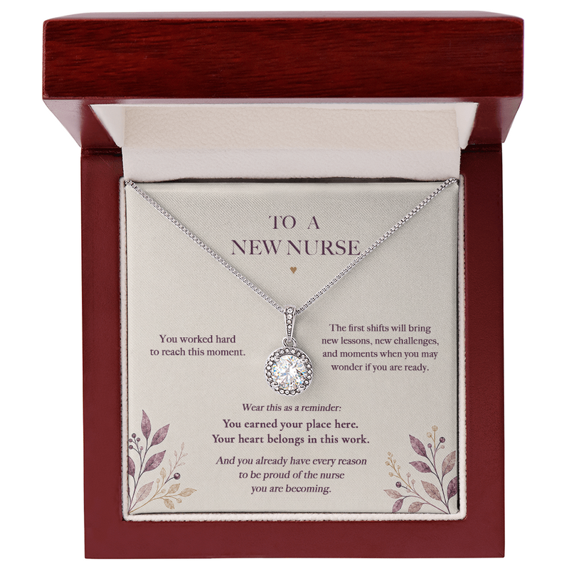 For the Nurse You Are Becoming — New Nurse Necklace