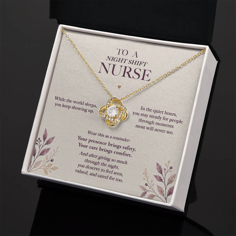 While the World Sleeps — Night Shift Nurse Necklace