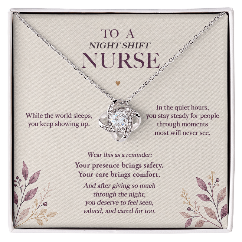 While the World Sleeps — Night Shift Nurse Necklace