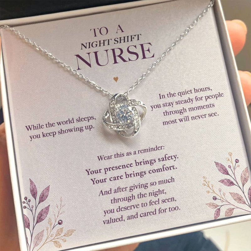 While the World Sleeps — Night Shift Nurse Necklace