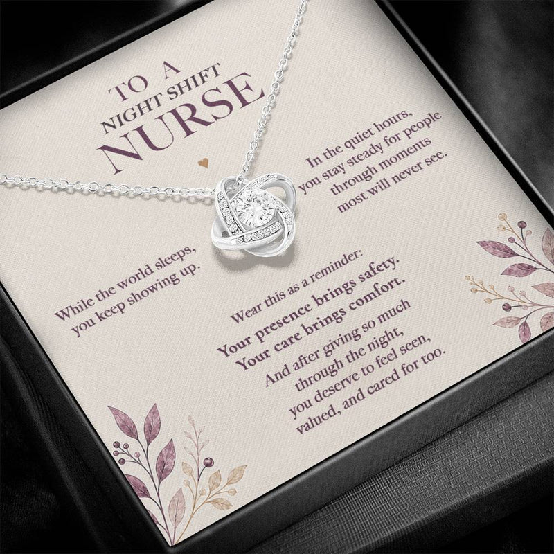 While the World Sleeps — Night Shift Nurse Necklace