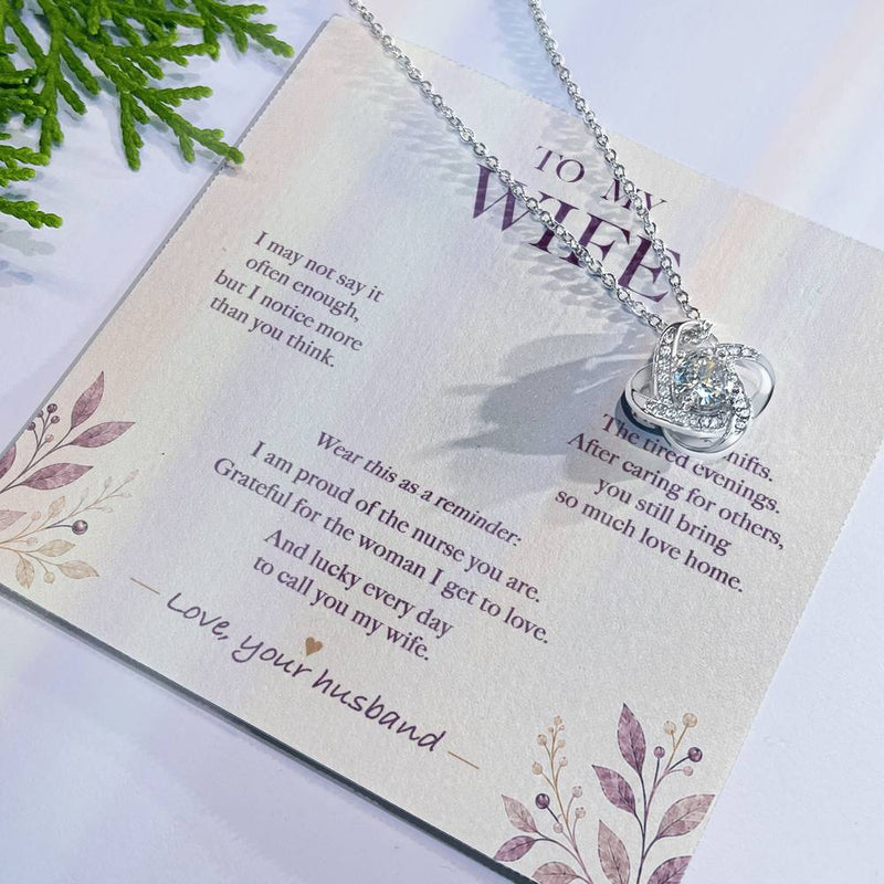 I Don’t Say It Enough — Nurse Wife Necklace