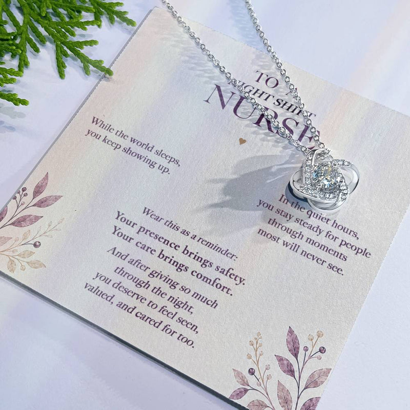 While the World Sleeps — Night Shift Nurse Necklace